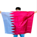 Qatar Body Cape Flag (140 x 90 cm) - Tuzzut.com Qatar Online Shopping