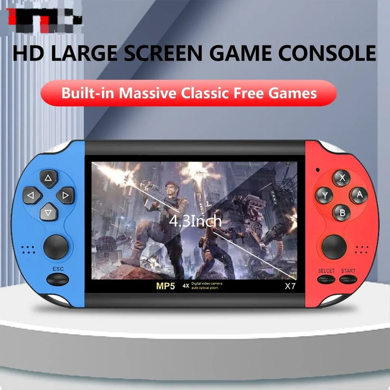 X7 Video Game Console Built-in 10000 Games With Camera - Tuzzut.com Qatar Online Shopping