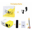 Mini LED Projector 1080P HDMI-compatible HD Full Screen USB Audio Portable Home Media - Tuzzut.com Qatar Online Shopping