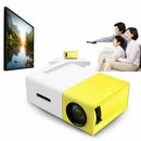 Mini LED Projector 1080P HDMI-compatible HD Full Screen USB Audio Portable Home Media - Tuzzut.com Qatar Online Shopping