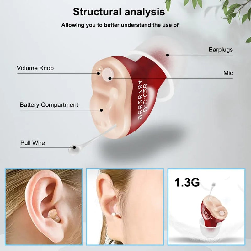 Hearing Aids Small Inner Ear Invisible Hearing Aid - Tuzzut.com Qatar Online Shopping