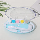 Kids Baby Nail Trimmer Electric Baby Manicure Pedicure Nail Clipper Cutter Scissors Care Set New Born - Tuzzut.com Qatar Online Shopping