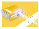 Mini Projector proyector For Home Theater 320x240P S2912241 - Tuzzut.com Qatar Online Shopping