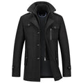 Autumn Winter Woolen Coat for Men S4121559 - Tuzzut.com Qatar Online Shopping