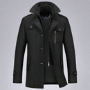 Autumn Winter Woolen Coat for Men S4121559 - Tuzzut.com Qatar Online Shopping