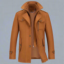 Autumn Winter Woolen Coat for Men S4121559 - Tuzzut.com Qatar Online Shopping