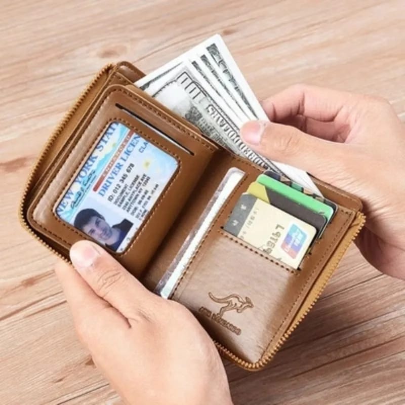 Anti-Theft Clutch Short Men's Leather Wallet Large Capacity 0188 Anti-Theft Clutch Short Men's Leather Wallet Large Capacity 0188