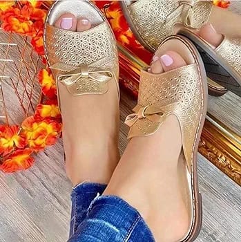 Slippers Women Casual Flats Shoes 41 - Tuzzut.com Qatar Online Shopping