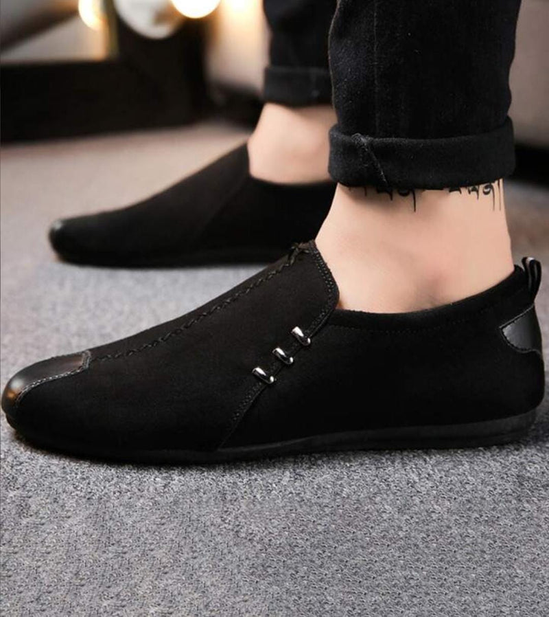 Men's Casual Loafers, Fashionable And Versatile Shoe 44 - Tuzzut.com Qatar Online Shopping