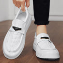 Fashion Men's Loafers Comfort Alligator Leather Pattern Dress Casual Slip on Shoe 42 - Tuzzut.com Qatar Online Shopping