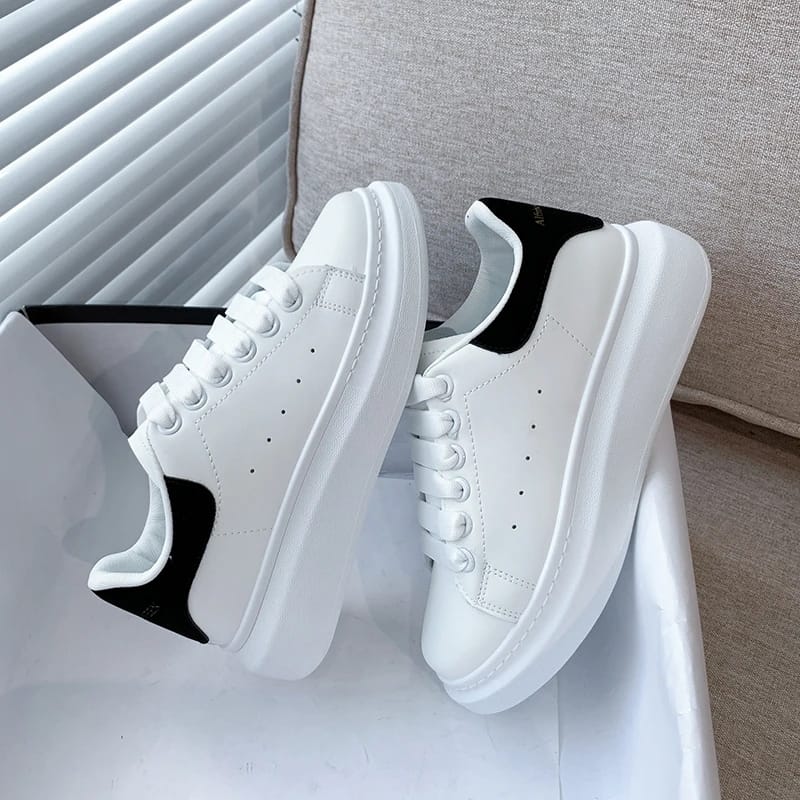 Women Casual Sneakers Lady Round Toe Flats Shoes Female Loafers 37 - Tuzzut.com Qatar Online Shopping