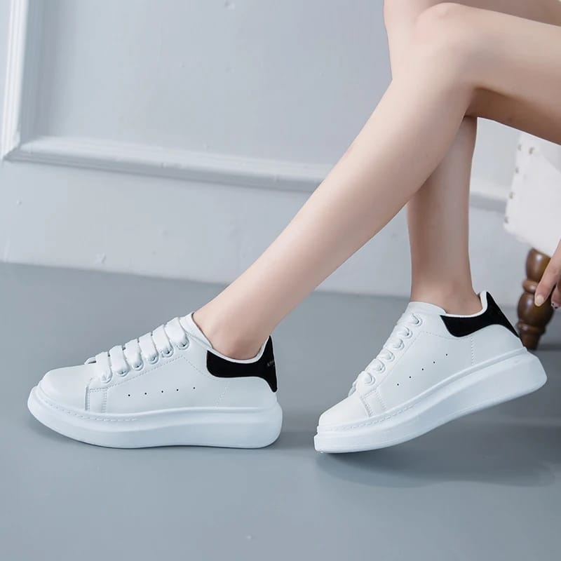 Women Casual Sneakers Lady Round Toe Flats Shoes Female Loafers 37 - Tuzzut.com Qatar Online Shopping