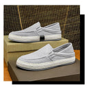 Men's casual lazy canvas shoes 41 - Tuzzut.com Qatar Online Shopping