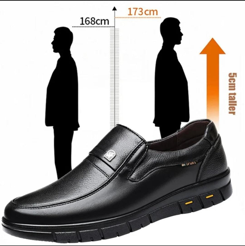 Men's Leather Shoes Men's Pumps Leather Shoes 42 - Tuzzut.com Qatar Online Shopping