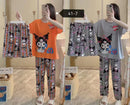 3 Pcs Women's Pajama Home Wear P41-7 - Tuzzut.com Qatar Online Shopping