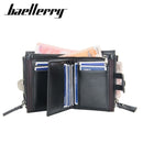 Vintage Men Leather Wallet Short Slim Mini Male Card Pack Purse de18 - Tuzzut.com Qatar Online Shopping