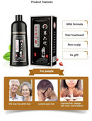 500ml Hair Color Dye Shampoo for Woman Organic 5 Minutes Fast Color Shampoo - Tuzzut.com Qatar Online Shopping