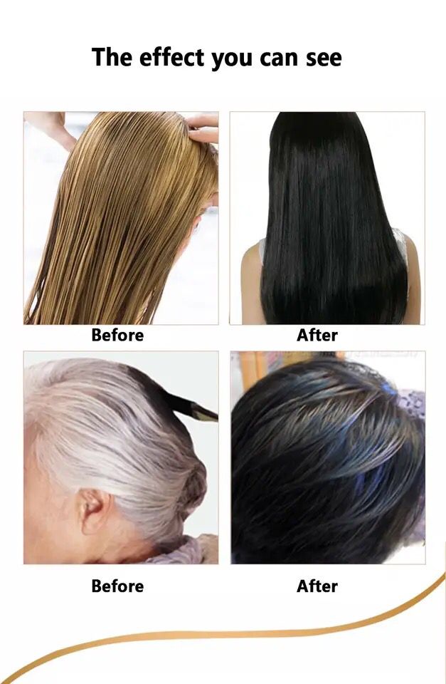 500ml Hair Color Dye Shampoo for Woman Organic 5 Minutes Fast Color Shampoo - Tuzzut.com Qatar Online Shopping