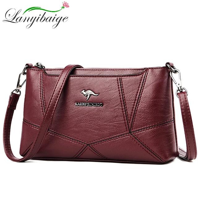 Spring women's leather messenger bag S3905779 - Tuzzut.com Qatar Online Shopping
