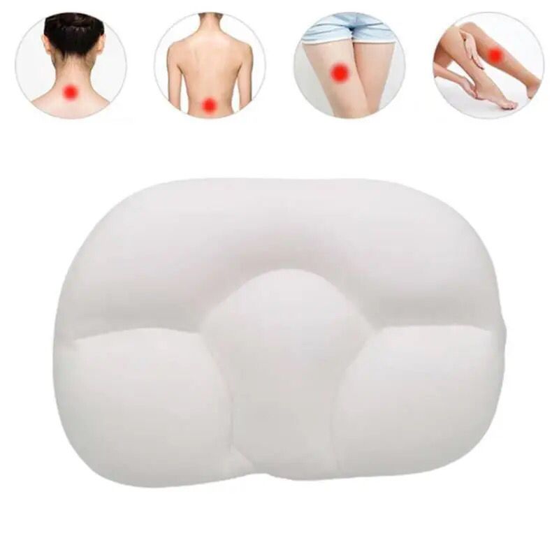 All-round Sleep Pillow Egg Sleeper Memory Foam Soft Orthopedic Neck Pillow- 45x30cm - Tuzzut.com Qatar Online Shopping