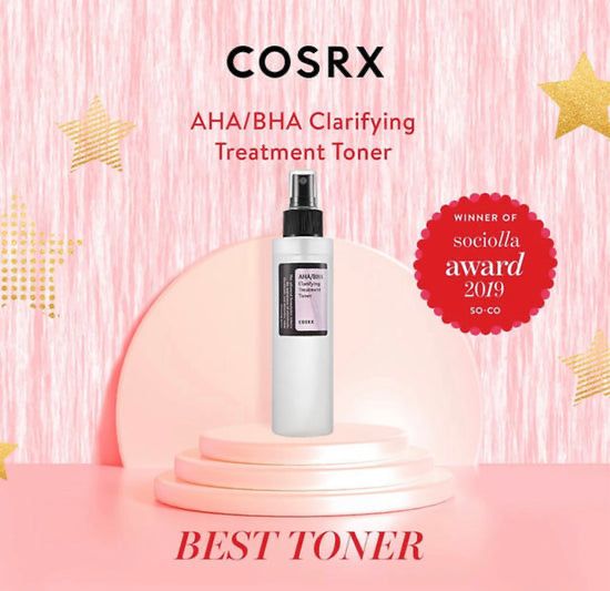 Cosrx AHA / BHA Clarifying Treatment Toner 150ml - Tuzzut.com Qatar Online Shopping