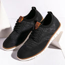 Men's Business Dress Shoes Brogue Style Men Flat Outdoor Walking Casual Shoes 42 - Tuzzut.com Qatar Online Shopping