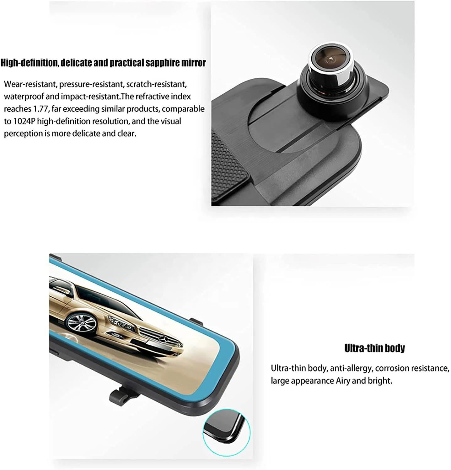 Professional Car Driving Recorder Dvr With Mirror 3B16 Professional Car Driving Recorder Dvr With Mirror 3B16