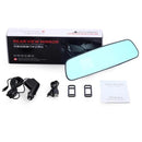 Car Data Recorder Rear Mirror Camera DVR - Tuzzut.com Qatar Online Shopping