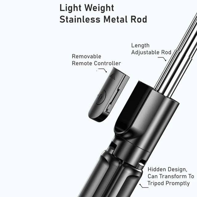 Bluetooth Selfie Stick Wireless Retractable Mini Tripod with Wireless Remote Shutter S03 Bluetooth Selfie Stick Wireless Retractable Mini Tripod with Wireless Remote Shutter S03