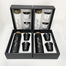 Vertik Stainless Steel Thermos Vacuum Flask Coffee Bottle With Cups Gift Set - Tuzzut.com Qatar Online Shopping