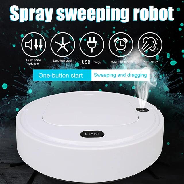 Four-In-One Automatic Intelligent Sweeping Robot Rechargeable Cleaning Machine K280A - Tuzzut.com Qatar Online Shopping