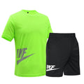 Men's Sports Short Sleeve Thin Breathable T-shirt And Shorts TS33 - Tuzzut.com Qatar Online Shopping