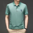 Men's Golf T-Shirts Short Sleeve Polo with Embroidered Logo TS35 - Tuzzut.com Qatar Online Shopping