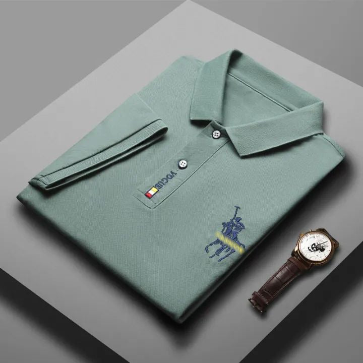 Men's Golf T-Shirts Short Sleeve Polo with Embroidered Logo TS35 Men's Golf T-Shirts Short Sleeve Polo with Embroidered Logo TS35