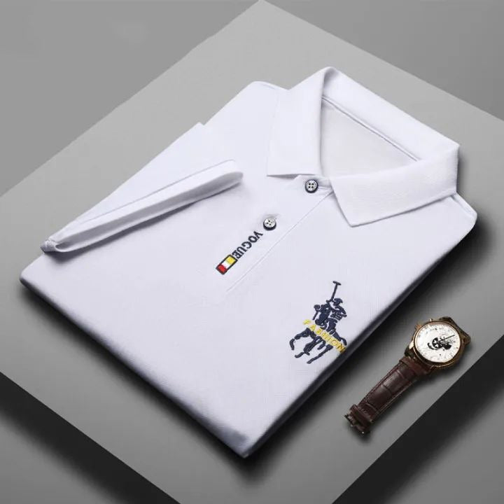 Men's Golf T-Shirts Short Sleeve Polo with Embroidered Logo TS35 Men's Golf T-Shirts Short Sleeve Polo with Embroidered Logo TS35