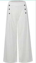 Womens Elastic High Waist Wide Leg Cropped Palazzo Pants X3732132 - Tuzzut.com Qatar Online Shopping