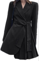 Peacoat Womens Casual Fashion Suit Collar Blazer B-95274 - Tuzzut.com Qatar Online Shopping