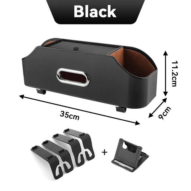 Car Seat Headrest Storage Organizer Box, Car Seat Cup, Tissue Box Holder, Mobile Holder B-117200 Car Seat Headrest Storage Organizer Box, Car Seat Cup, Tissue Box Holder, Mobile Holder B-117200