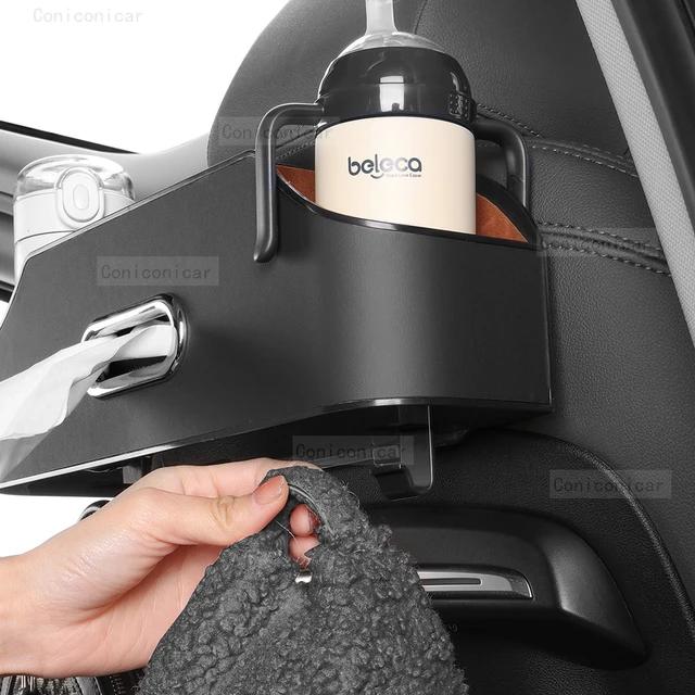 Car Multifunctional Tissue Box Cup Holder Seat Back Storage B-117200