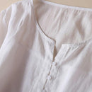 Women Round Neck Wrist Sleeve Vestidos Dress B-113389 - Tuzzut.com Qatar Online Shopping