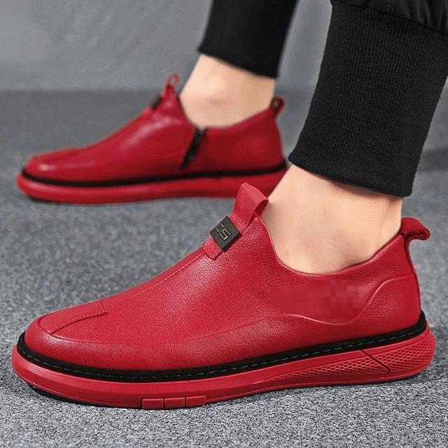 Men Autumn Slip-On Loafers Comfortable Shoe S5059262 - Tuzzut.com Qatar Online Shopping
