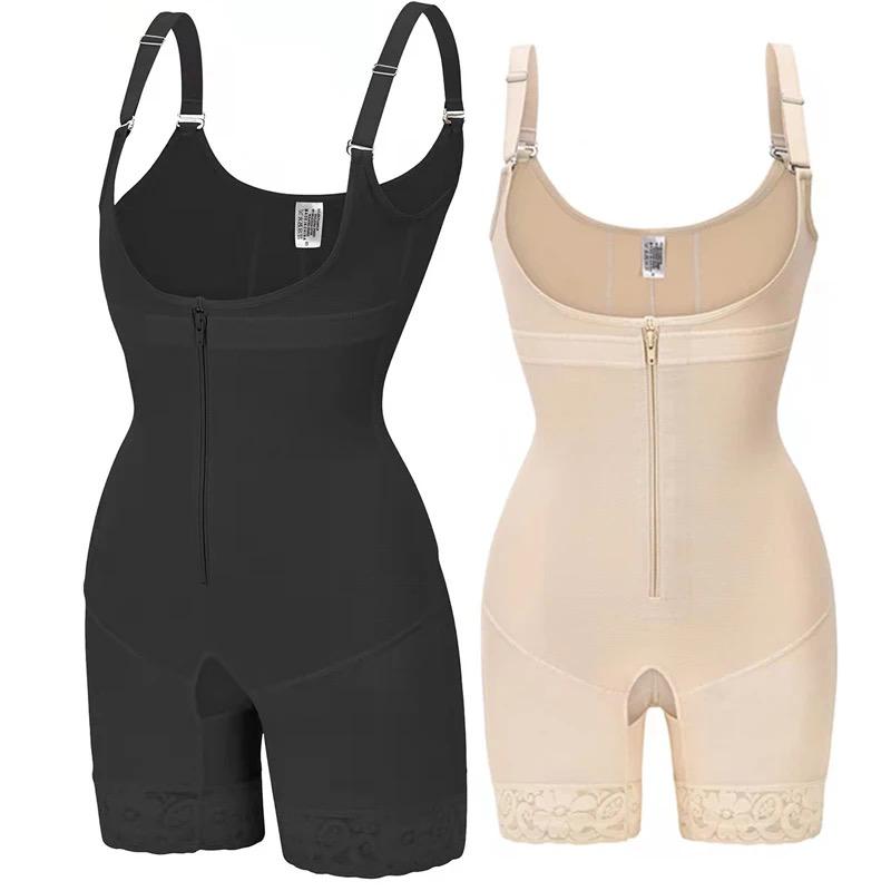 Tummy Front Zipper Women Plus Size Body Shapewear B-90603 Tummy Front Zipper Women Plus Size Body Shapewear B-90603
