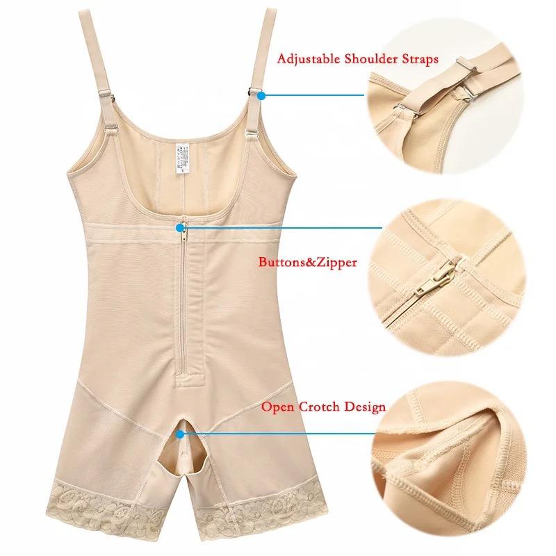 Tummy Front Zipper Women Plus Size Body Shapewear B-90603 Tummy Front Zipper Women Plus Size Body Shapewear B-90603