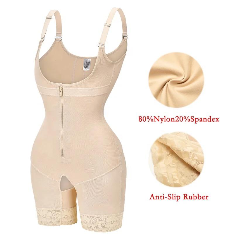 Tummy Front Zipper Women Plus Size Body Shapewear B-90603 Tummy Front Zipper Women Plus Size Body Shapewear B-90603