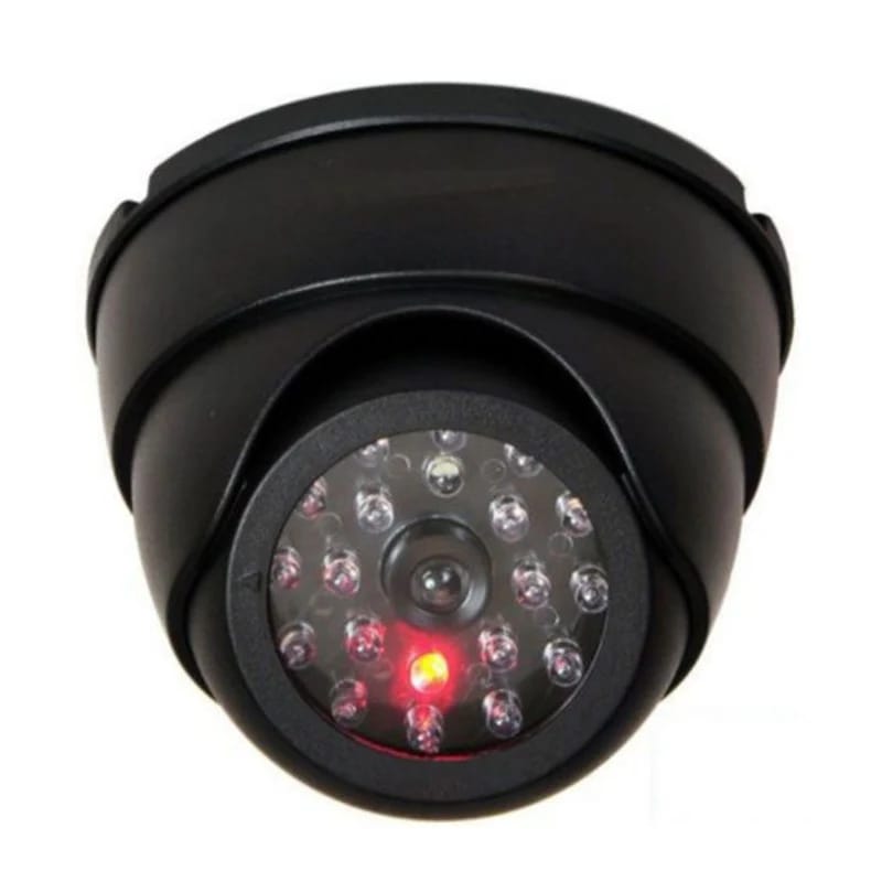 Outdoor Security Simulation Fake Camera with Red Flashing - Tuzzut.com Qatar Online Shopping