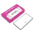 Car Rechargeable Cosmetic Mirror Visor Dimmable Light - Tuzzut.com Qatar Online Shopping