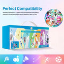 9 in 1 Sports Set for Nintendo Switch - Tennis Racket + Golf Club + Yoga Ring Leg Strap + Games lightsaber etc (Game card /Joy-Pad Not included) JYS-NS236 - Tuzzut.com Qatar Online Shopping