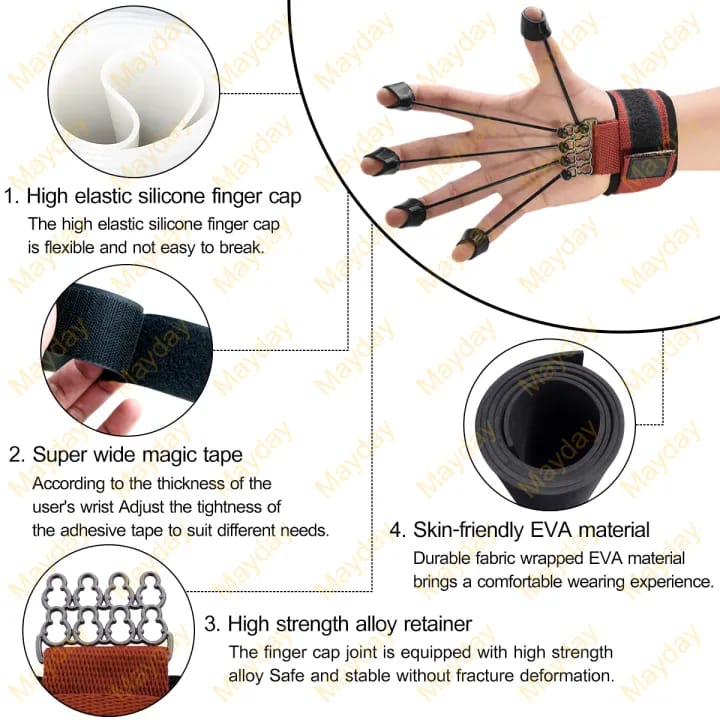 Finger Grip Device Strength Hand Finger Exerciser HW-301 Finger Grip Device Strength Hand Finger Exerciser HW-301