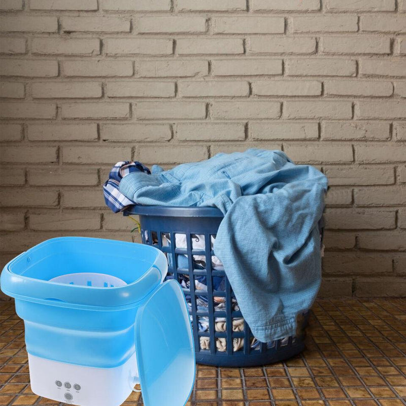 Portable Washer Dryer Foldable Washing Machine JP 801 - Tuzzut.com Qatar Online Shopping