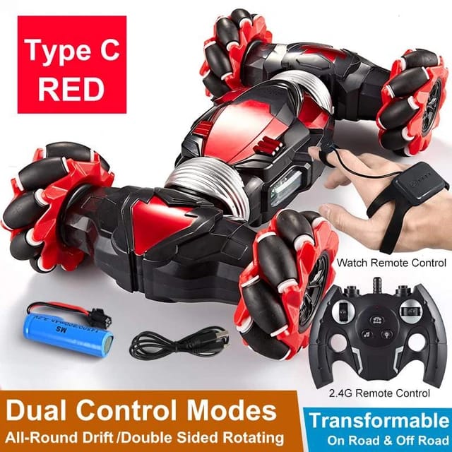 4DRC 2.4G Gesture Induction Off-Road Stunting RC Car - Tuzzut.com Qatar Online Shopping